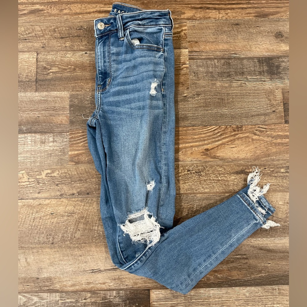 American Eagle Distressed Skinny Jeans